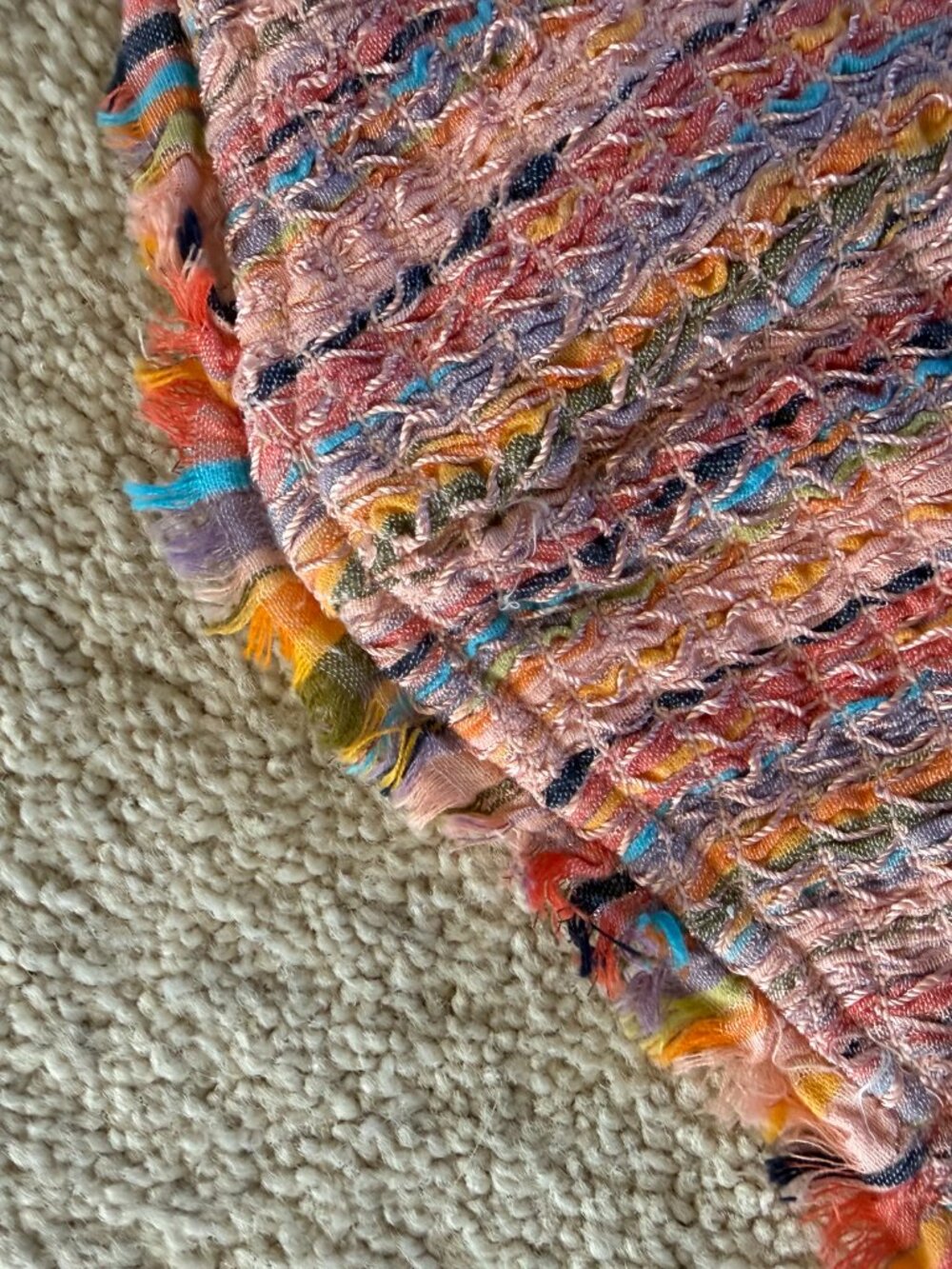 Multi-Color Crop Top - Picture 4 of 7
